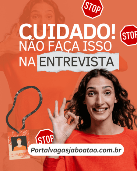 dicas de entrevista do portal vagas jaboatao