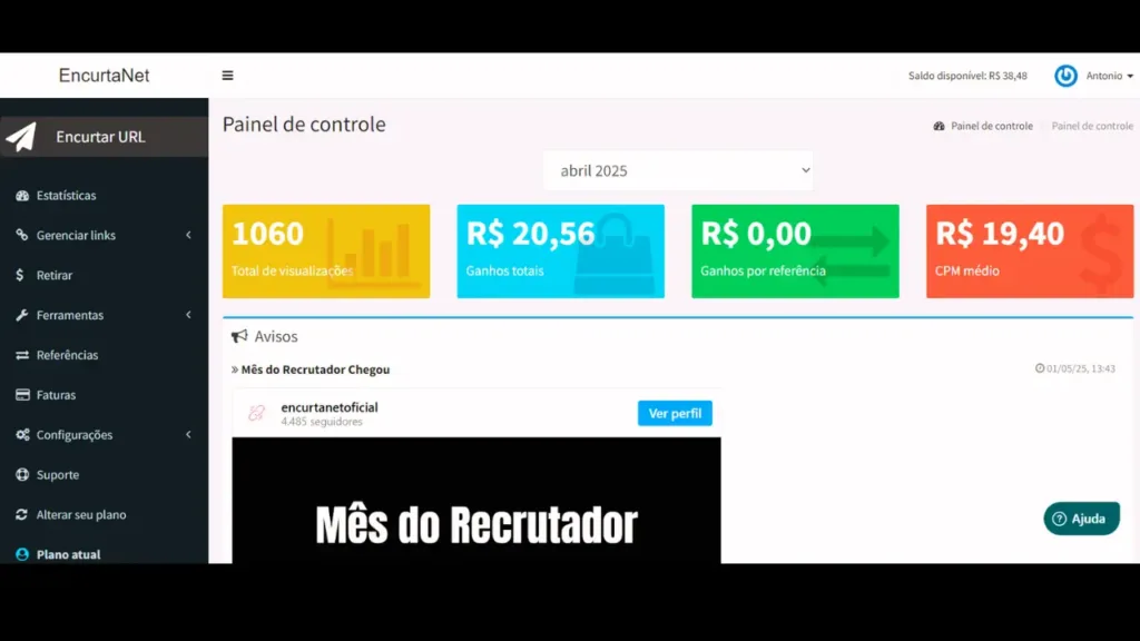 Ganhe Dinheiro Encurta Net