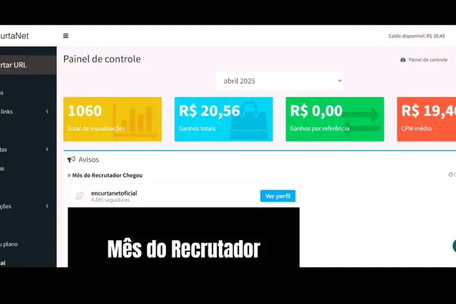 Ganhe Dinheiro Encurta Net